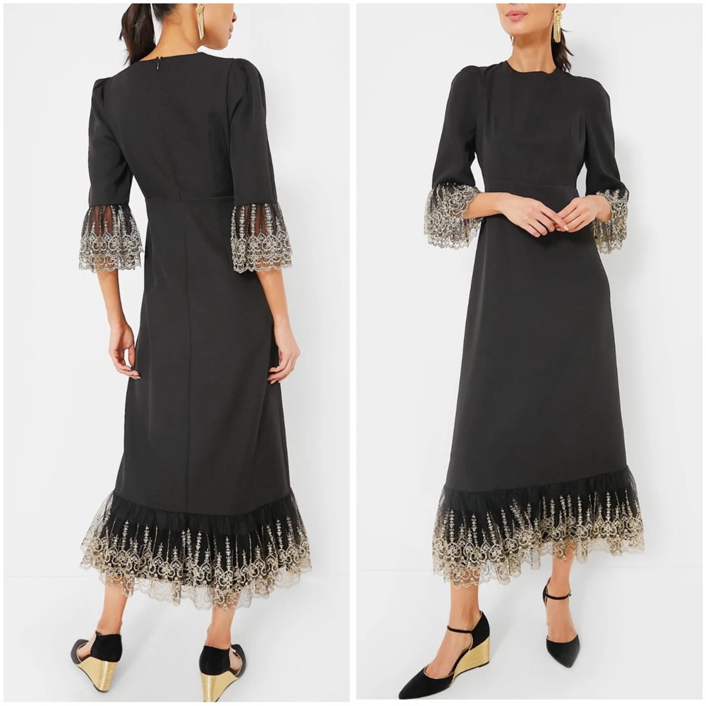 Tuckernuck Pomander Place Black Lillith Dress